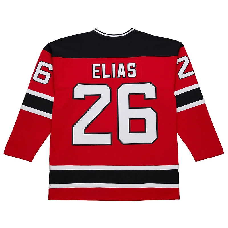 Men's Patrik Elias Red New Jersey Devils 1999-00 Power Play
