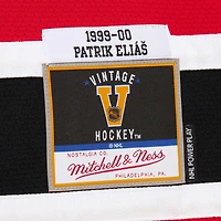 Men's Patrik Elias Red New Jersey Devils 1999-00 Power Play