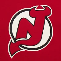 Men's Red New Jersey Devils Heritage Lace-Up Pullover Sweatshirt