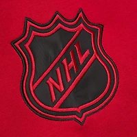 Men's Red New Jersey Devils Heritage Lace-Up Pullover Sweatshirt