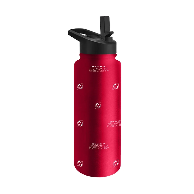 New Jersey Devils 34oz. Steep and Repeat Quencher Bottle