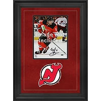 Cadre photo vertical de luxe 8'' x 10'' des New Jersey Devils avec logo de l'équipe