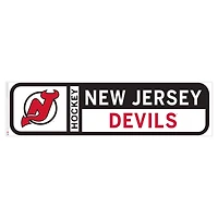 New Jersey Devils - 90'' x 23'' Team Logo Repositionable Wall Decal