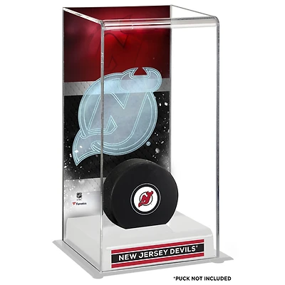Étui de luxe pour rondelle de hockey haut des Devils du New Jersey