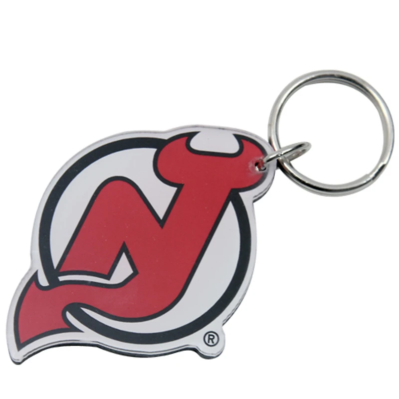 Porte-clés acrylique haute définition des Devils du New Jersey