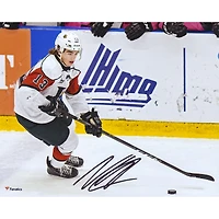Nico Hischier New Jersey Devils Autographed 8" x 10" Halifax Mooseheads Photograph