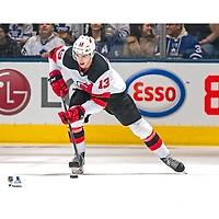 Photo de patinage Nico Hischier, des Devils du New Jersey