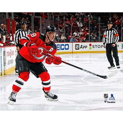 Ondrej Palat, joueur non signé des Devils du New Jersey, prend une photo