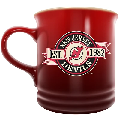 Les Devils du New Jersey de Sports Vault 14 oz. Tasse en grès