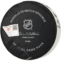 Timo Meier New Jersey Devils Game-Used Goal Puck from March 18, 2026 vs. New York Rangers