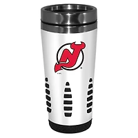 White New Jersey Devils 16oz. Huntsville Travel Mug