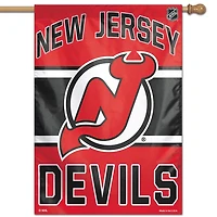 WinCraft New Jersey Devils 28" x 40" Wordmark Single-Sided Vertical Banner