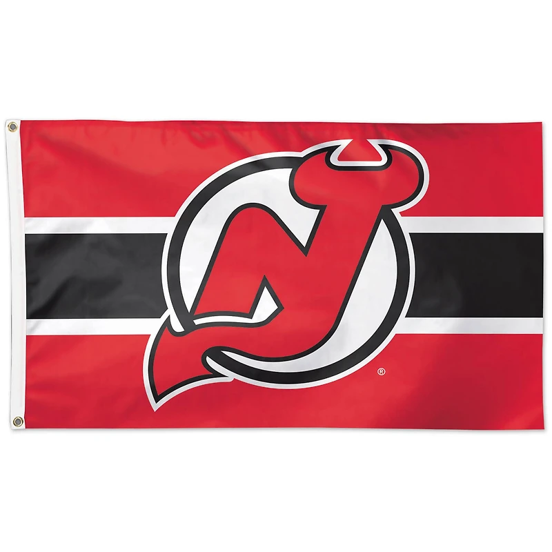 WinCraft New Jersey Devils 3' x 5' Deluxe - Drapeau simple face