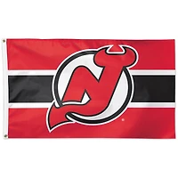 WinCraft New Jersey Devils 3' x 5' Deluxe - Drapeau simple face