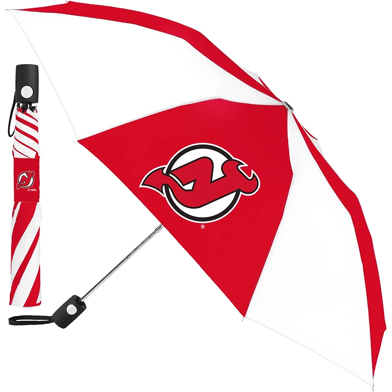 Parapluie pliant avec logo principal WinCraft New Jersey Devils 42"