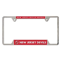 WinCraft  New Jersey Devils Chrome Plated Metal License Plate Frame