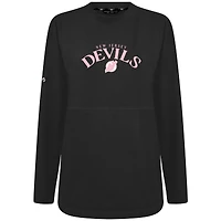 Sweat-shirt à col roulé arqué Beaudry pour la fête des mères Devils du New Jersey femme de Levelwear, noir