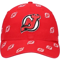 Casquette ajustable avec logo Clean Up Confetti Devils du New Jersey '47 rouge pour femme