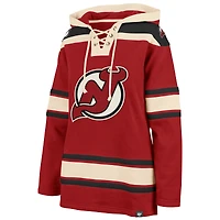 Sweat à capuche enfiler Superior Lacer Red New Jersey Devils '47 pour femme