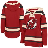 Sweat à capuche lacets Superior Lacer rouge '47 pour femme