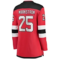 Women's Fanatics Jacob Markstrom Red New Jersey Devils Home Premier Breakaway Player