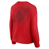 Sweat-shirt à capuche rouge New Jersey Devils Elements Flow pour femme de Fanatics