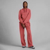 Women's Fanatics Red New Jersey Devils Elements Future Ground Subtle Tonal Pullover Hoodie