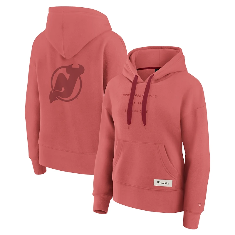 Sweat à capuche ton sur subtil Elements Future Ground des New Jersey Devils de Fanatics pour femmes