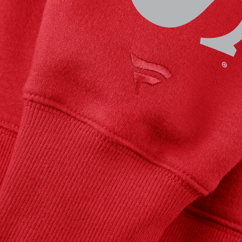 Women's Fanatics Red New Jersey Devils Elements Next Pullover Hoodie