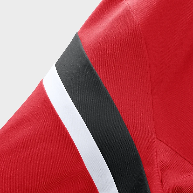 T-shirt rouge Athena Offside des Devils du New Jersey pour femmes