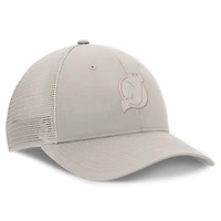 Casquette ajustable Fanatics Tan New Jersey Devils Authentic Pro Road Trucker pour femme
