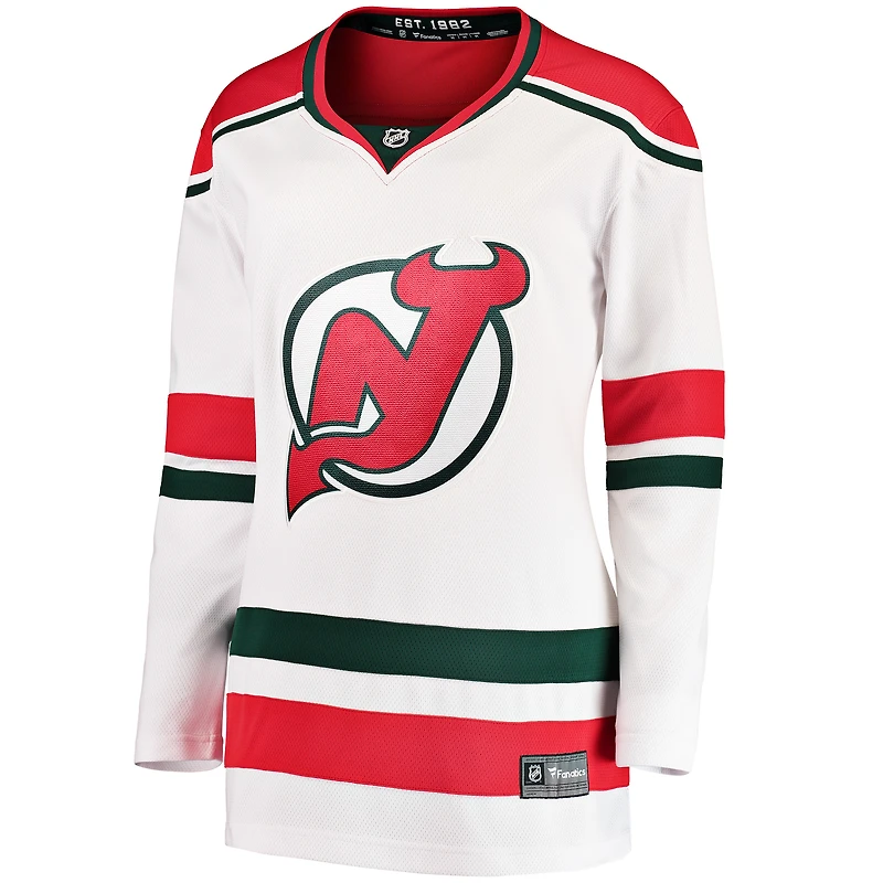Women's Fanatics White New Jersey Devils Alternate  Breakaway