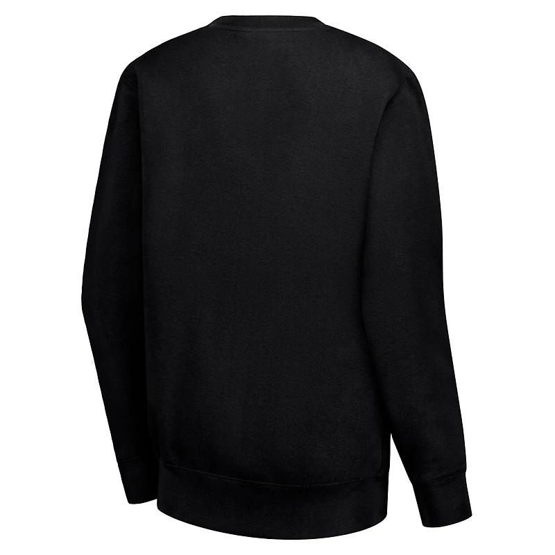 Sweat-shirt à manches longues en polaire motif collage noir New Jersey Devils G-III 4Her par Carl Banks pour femme