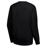 Sweat-shirt à manches longues en polaire motif collage noir New Jersey Devils G-III 4Her par Carl Banks pour femme