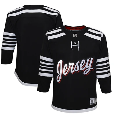 Youth Black New Jersey Devils 2021/22 Alternate - Premier