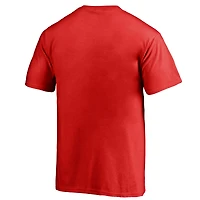 T-shirt rouge du Temple de la renommée des Devils New Jersey Martin Brodeur pour jeunes fanatiques