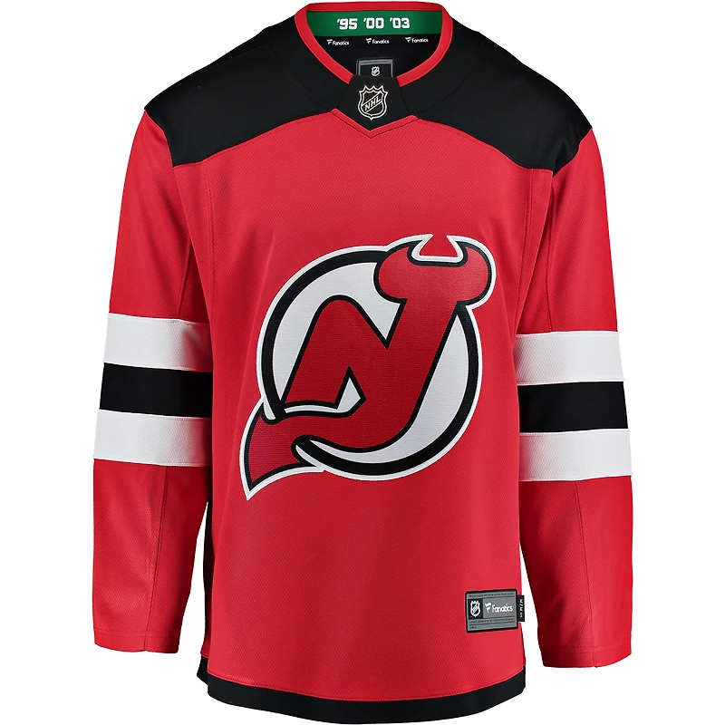 Youth Fanatics Red New Jersey Devils Breakaway Home
