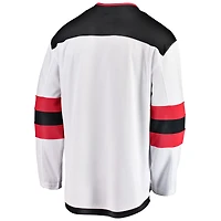 Youth Fanatics White New Jersey Devils Away Breakaway