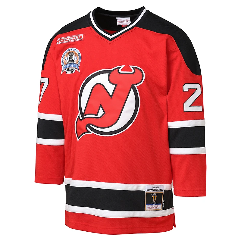 Youth Mitchell & Ness Scott Niedermayer Red New Jersey Devils  1999/00 Blue Line Player