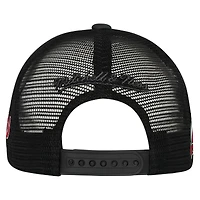 Casquette de camionneur ajustable Mitchell & Ness blanche pour jeunes, mascotte des Devils du New Jersey