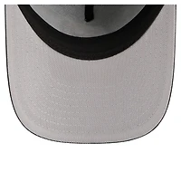 Casquette ajustable New Era 9FORTY A-Frame noire pour jeunes, New Jersey Devils