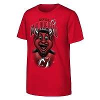 Youth Outerstuff  Red New Jersey Devils Mascot Highlight T-Shirt