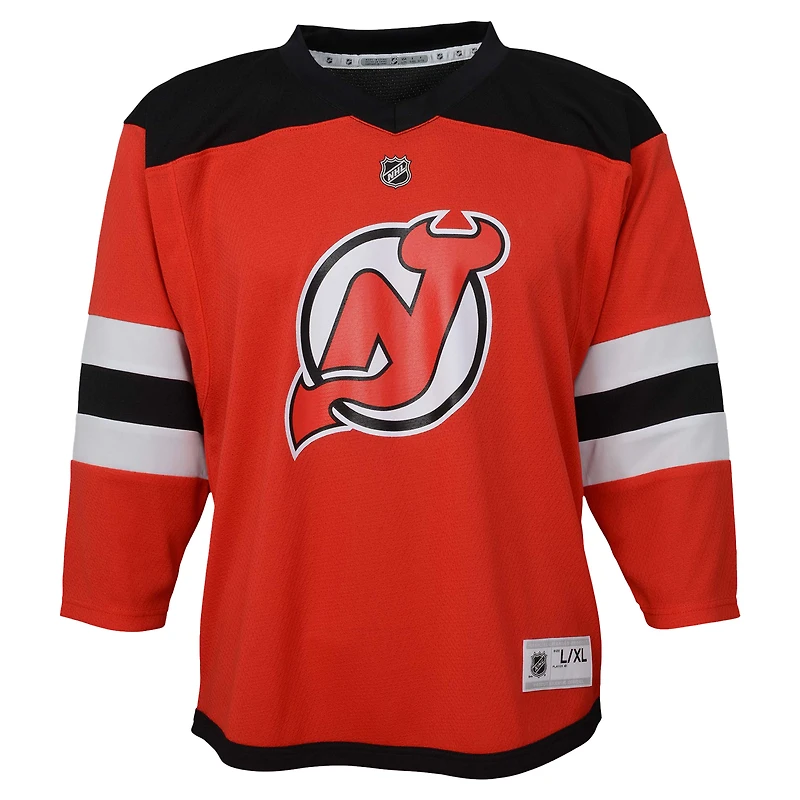 Maillot réplique des Devils du New Jersey pour jeunes, rouge