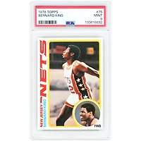 Bernard King New Jersey Nets 1978-79 Topps #75 PSA Authenticated 9 Rookie Card