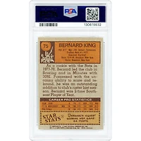 Bernard King New Jersey Nets 1978-79 Topps #75 PSA Authenticated 9 Rookie Card