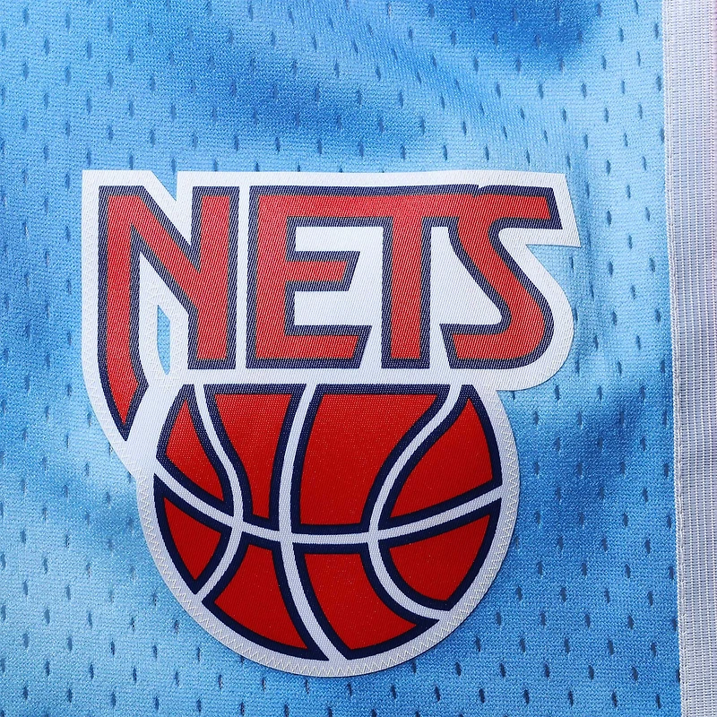 Short bleu Mitchell & Ness New Jersey Nets Big Tall Hardwood Classics Team Swingman pour hommes