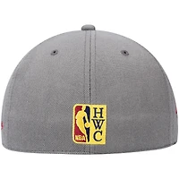 Casquette ajustée pour homme Mitchell & Ness Charcoal New Jersey Nets Hardwood Classics 35 Years Carbon Cabernet