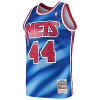 Maillot Mitchell & Ness Derrick Coleman Swingman bleu New Jersey Nets 1990/91 Hardwood Classics pour homme
