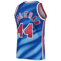 Maillot Mitchell & Ness Derrick Coleman Swingman bleu New Jersey Nets 1990/91 Hardwood Classics pour homme