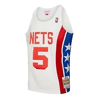Men's Mitchell & Ness Jason Kidd White New Jersey Nets 2005/06 Hardwood Classics Swingman